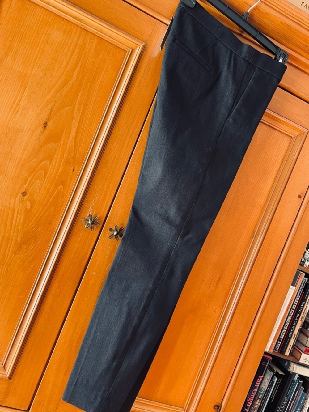 J. Crew Black "Ryder" Cigarette Ankle Pants - Size 4 BNWT - Picture 4 of 12